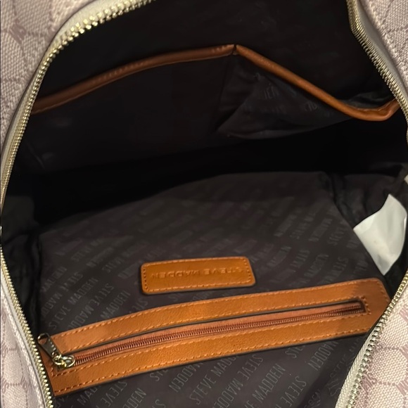 Steve Madden monogrammed mini backpack NWOT - Picture 6 of 8